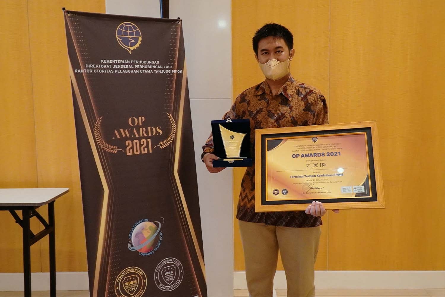 IPC Terminal Petikemas Sabet Penghargaan OP Awards 2021
