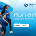 Gelar Virtual Run & Ride, Bluebird Dukung Program Ketahanan Pangan