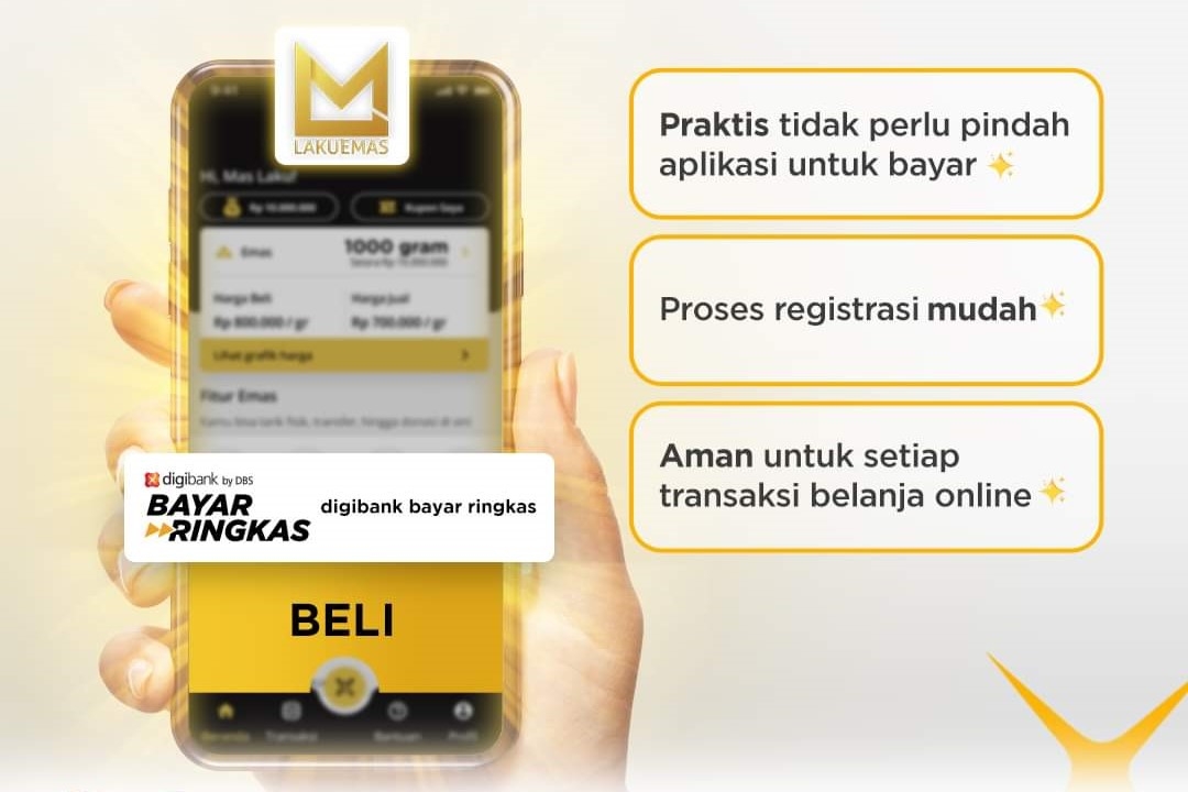 Digibank by DBS Luncurkan Fitur Bayar Ringkas di Aplikasi Lakuemas