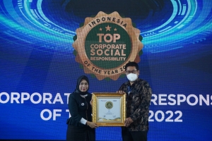 Usung Program Vokasi Entrepeneur, PTPP Raih TOP CSR 2022