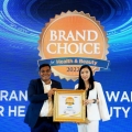 Usung 360 Degree Marketing, Morris Raih Brand Choice Award for Health & Beauty 2022