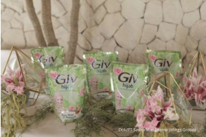 Wings Care Melalui GIV Hijab Perfumed Body Soap Meluncurkan Varian Terbaru GIV Hijab Rose Water & Argan Oil