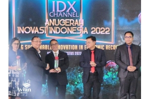 Avia Avian Terima Penghargaan IDX Channel Anugerah Inovasi Indonesia
