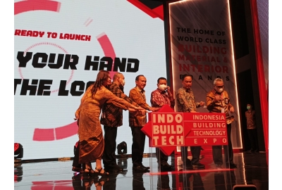 IndoBuildTech Expo 2022 Resmi di Buka, Pamerkan 500 Brand  Kebutuhan Industri Bangunan
