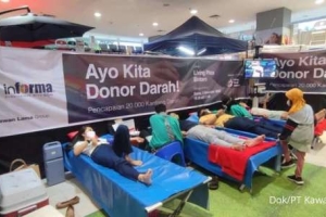Kawan Lama Group Selenggarakan Donor Darah Nasional Serentak di 27 Kota