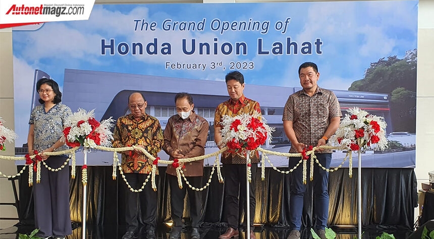 Semakin Ekspansif, Honda Prospect Motor Resmikan Diler di Kabupaten Lahat