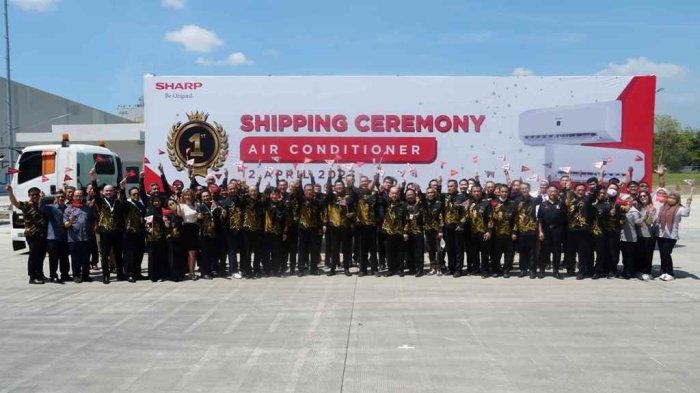 Sharp Indonesia Lakukan Pengiriman Pertama Produk AC Dalam Negeri