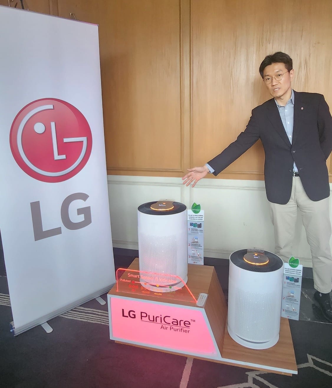 LG Benamkan Tiga Filter Pembersih Udara di LG PuriCare 360° Hit