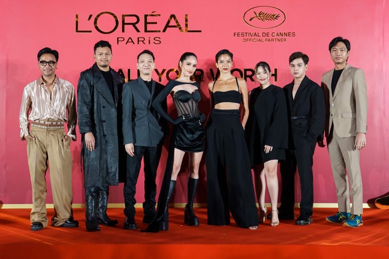 L'Oreal Paris Tampilkan Dua Aktris Indonesia di Red Carpet Festival Film Cannes
