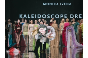 Perhiasan Berlian Istimewa Frank & co. di Fashion Show ‘Kaleidoscope Dreams’ Karya Monica Ivena