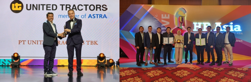 United Tractors Raih Penghargaan Tempat Kerja Terbaik di Asia Versi HR Asia