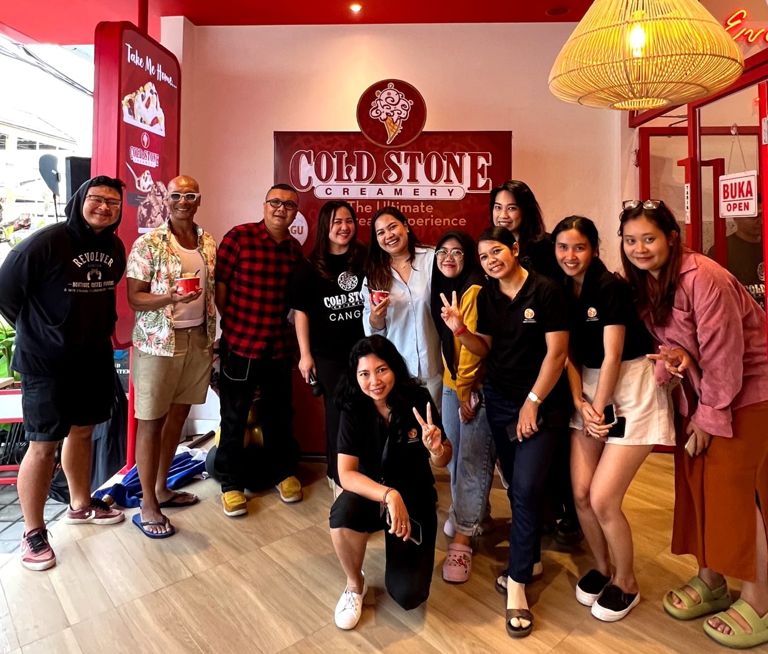 Cold Stone Creamery Buka Gerai Ketiga Kalinya di  Canggu Bali
