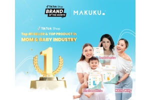 Transaksi Naik 227% pada Juli 2023, MAKUKU Raih Brand of the Month TikTok