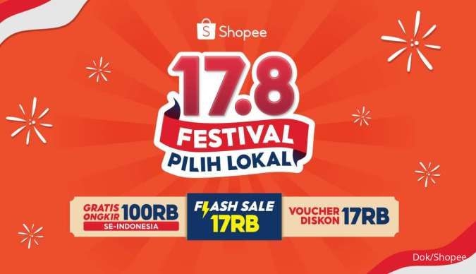 Maknai Kemerdekaan Shopee 17.8 Festival Pilih Lokal dengan Hadirkan Produk Lokal