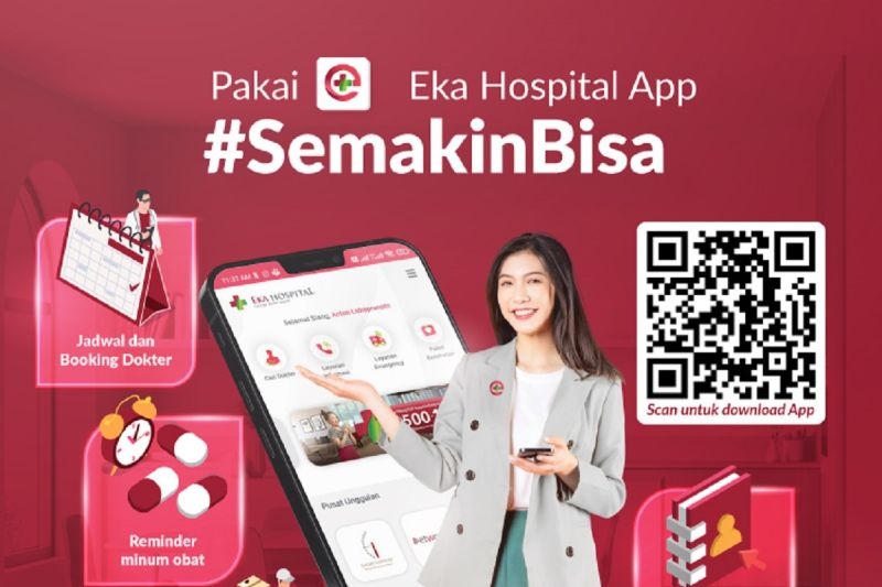 Eka Hospital Group Luncurkan Layanan Mobile Apps