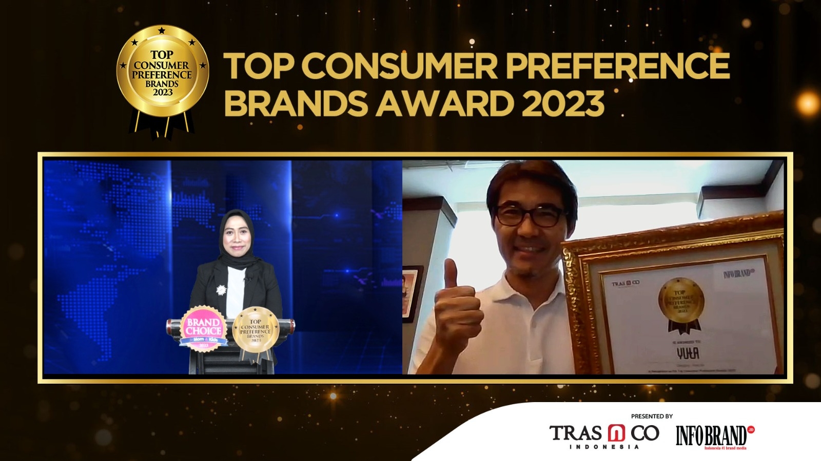 Sabet Top Consumer Preference Brands Awards, YUTA Pilihan Terbaik Produk Kran Air