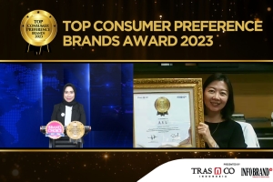 Hadirkan Desain Terbaik, AYU Gold Sabet Top Consumer Prerefence Brands Award 2023