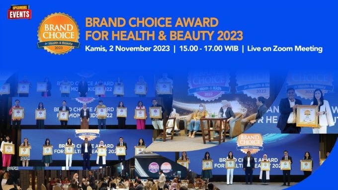 Catat, Ini Jadwal Pelaksanaan Award Ceremony Brand Choice Award for Health & Beauty 2023
