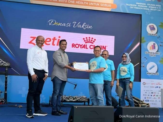 Royal Canin Indonesia dan Zoetis Indonesia Donasikan 30.000 Vaksin Rabies