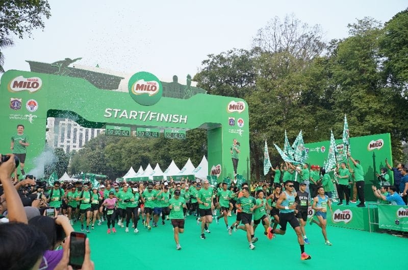 Peserta “MILO ACTIV Indonesia Race 2023” Naik Tiga Kali Lipat