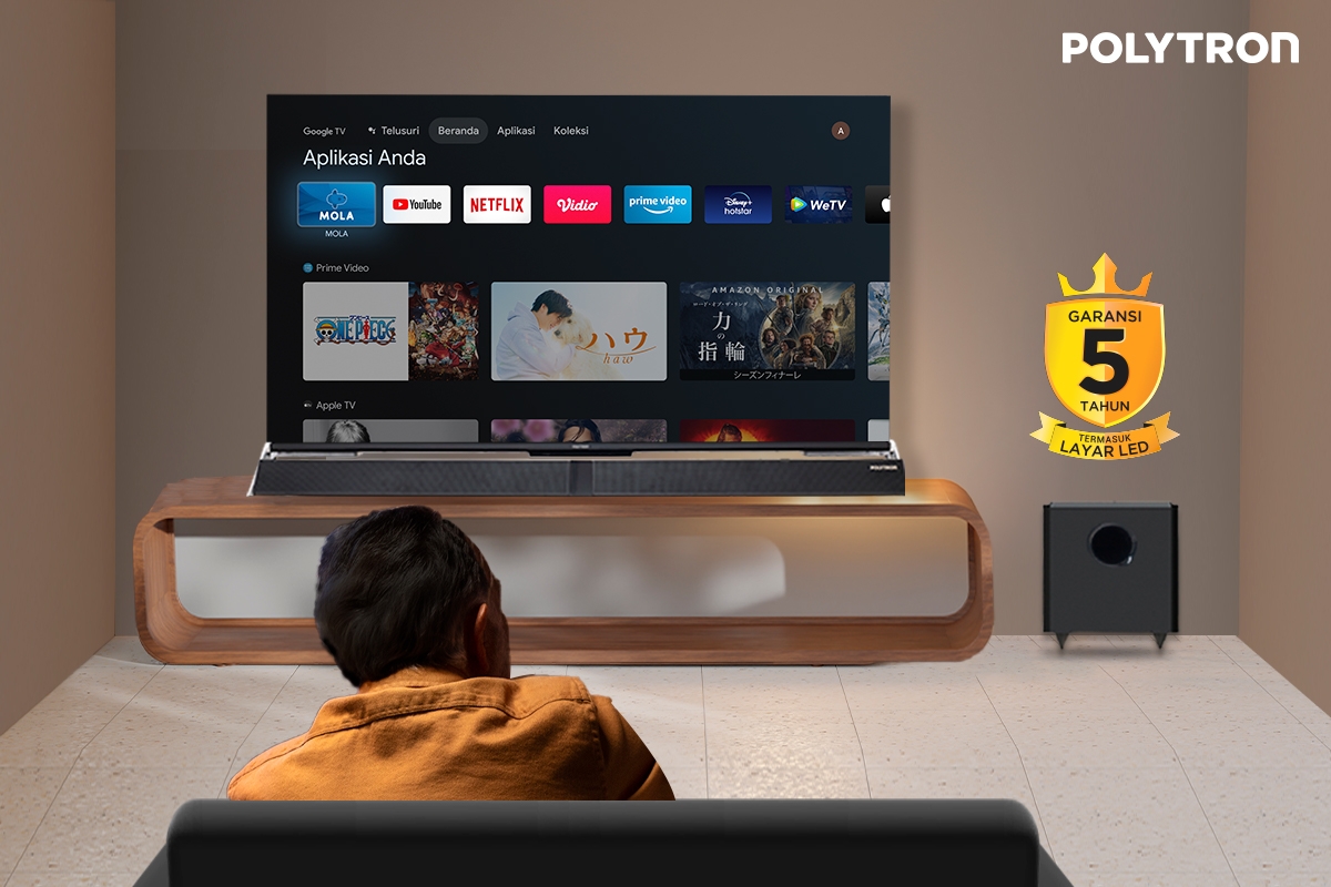 Utamakan Kepuasan Pelanggan, POLYTRON Konsisten Berikan Layanan Garansi LED TV 5 Tahun
