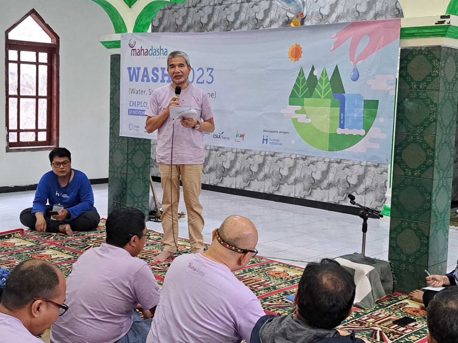 MahaDasha Group Bangun Sarana Air Bersih dan MCK bagi Warga Desa Sampir, Serang