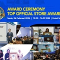Apresiasi Top Official Store Award 2024 Siap Digelar Bulan Februari Mendatang