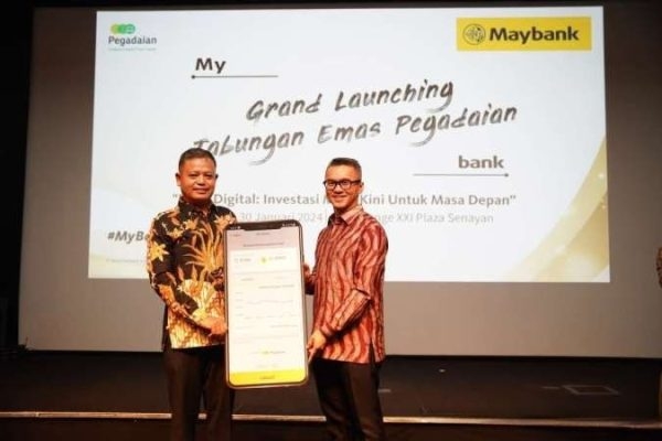 Maybank Indonesia Gandeng Pegadaian Luncurkan Produk Investasi Emas Digital
