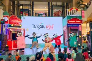 Meriahkan Jelang Imlek, Hoki Panda Old Shanghai & Barongsai Tonggak Hadir di TangCity Mall