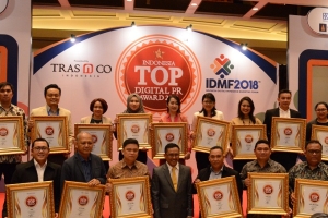 TRAS N CO Indonesia Apresiasi Merek-Merek Yang Sukses Terapkan Strategi Digital Public Relation Melalui INDONESIA TOP DIGITAL PR AWARD 2018