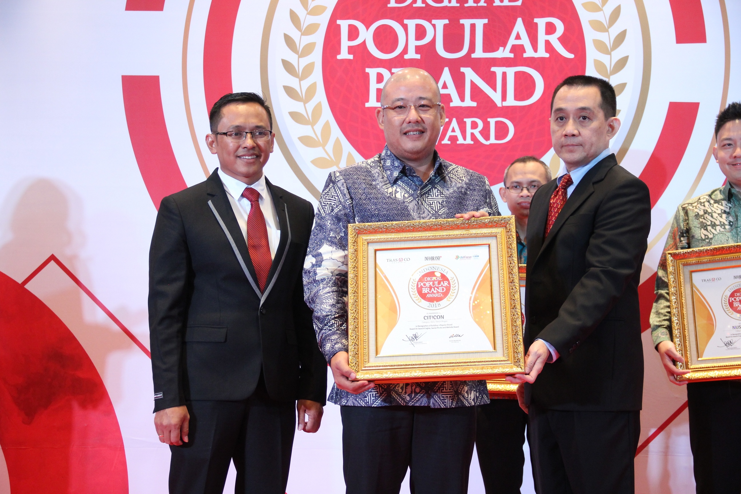 Citicon, Merek Material Bangunan Ramah Lingkungan Sabet Penghargaan Indonesia Digital Popular Brand Award 2018