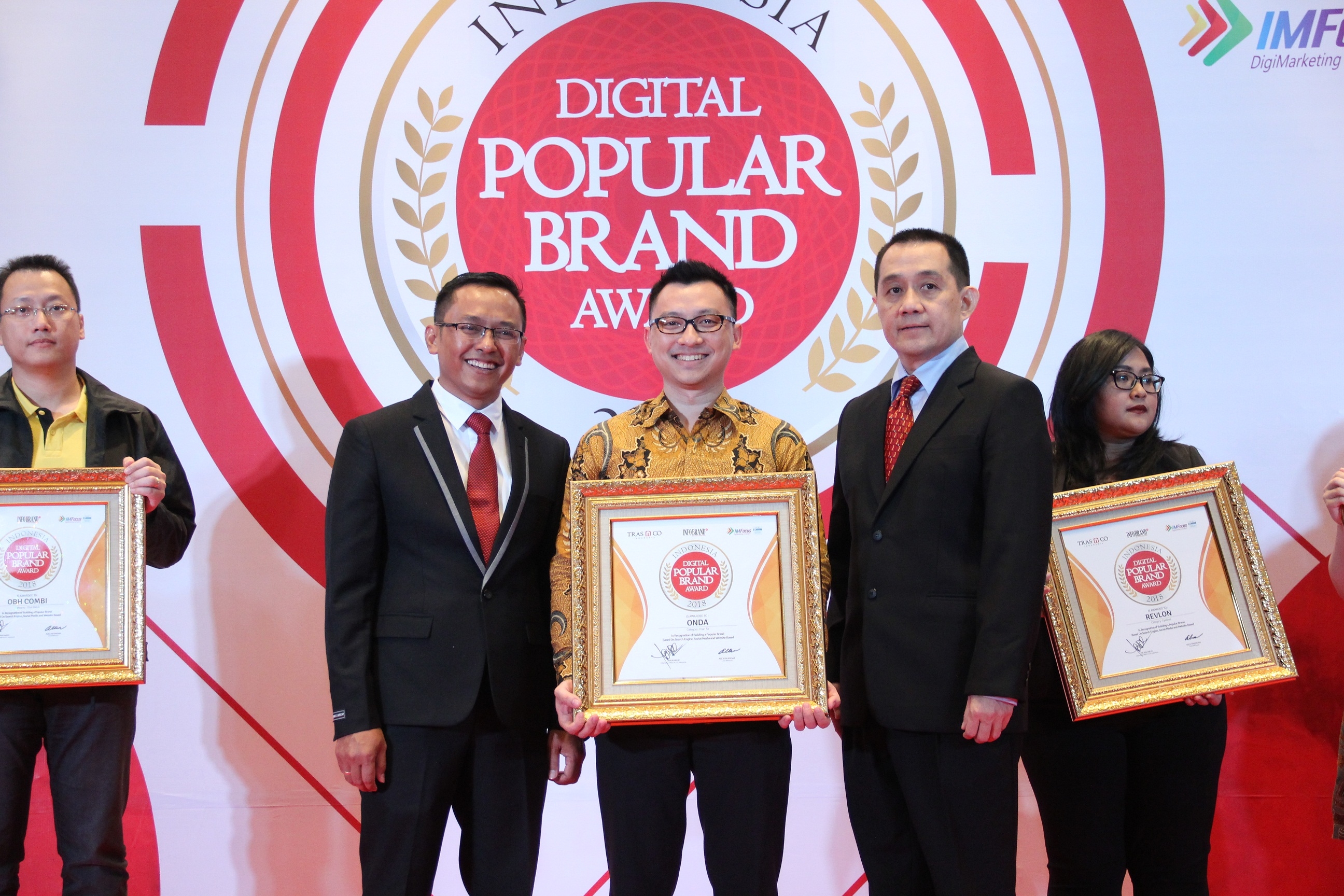 ONDA Di Dapuk Penghargaan Indonesia Digital Popular Brand Award 2018