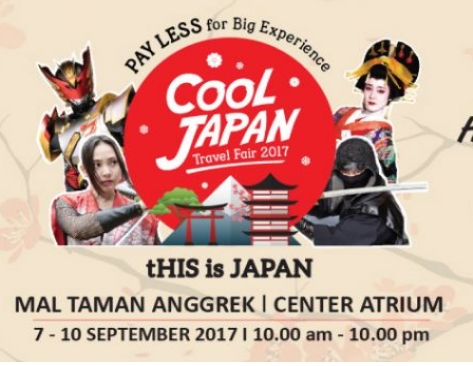 Cool Japan Travel Fair 2017 Kembali Hadir di Jakarta