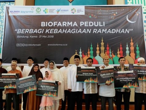 Bio Farma Berikan Bantuan Lingkungan dan Sosial untuk Sejahterakan Masyarakat