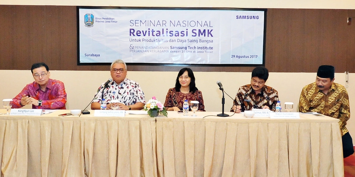 Pemerintah Jawa Timur Dan Samsung Resmikan Tech Institute