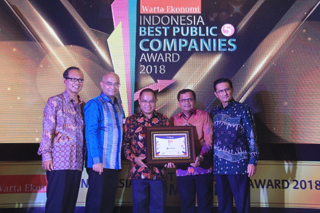Jasa Marga Raih Penghargaan Indonesia Public Company Award 2018