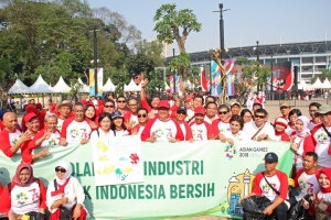 Sambut Asian Games 2018, Kemenperin-Pelaku Industri Bersihkan Jakarta