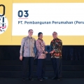PT PP (Persero) Raih Best of The Best Companies Award 2017 dari Majalah Forbes Indonesia