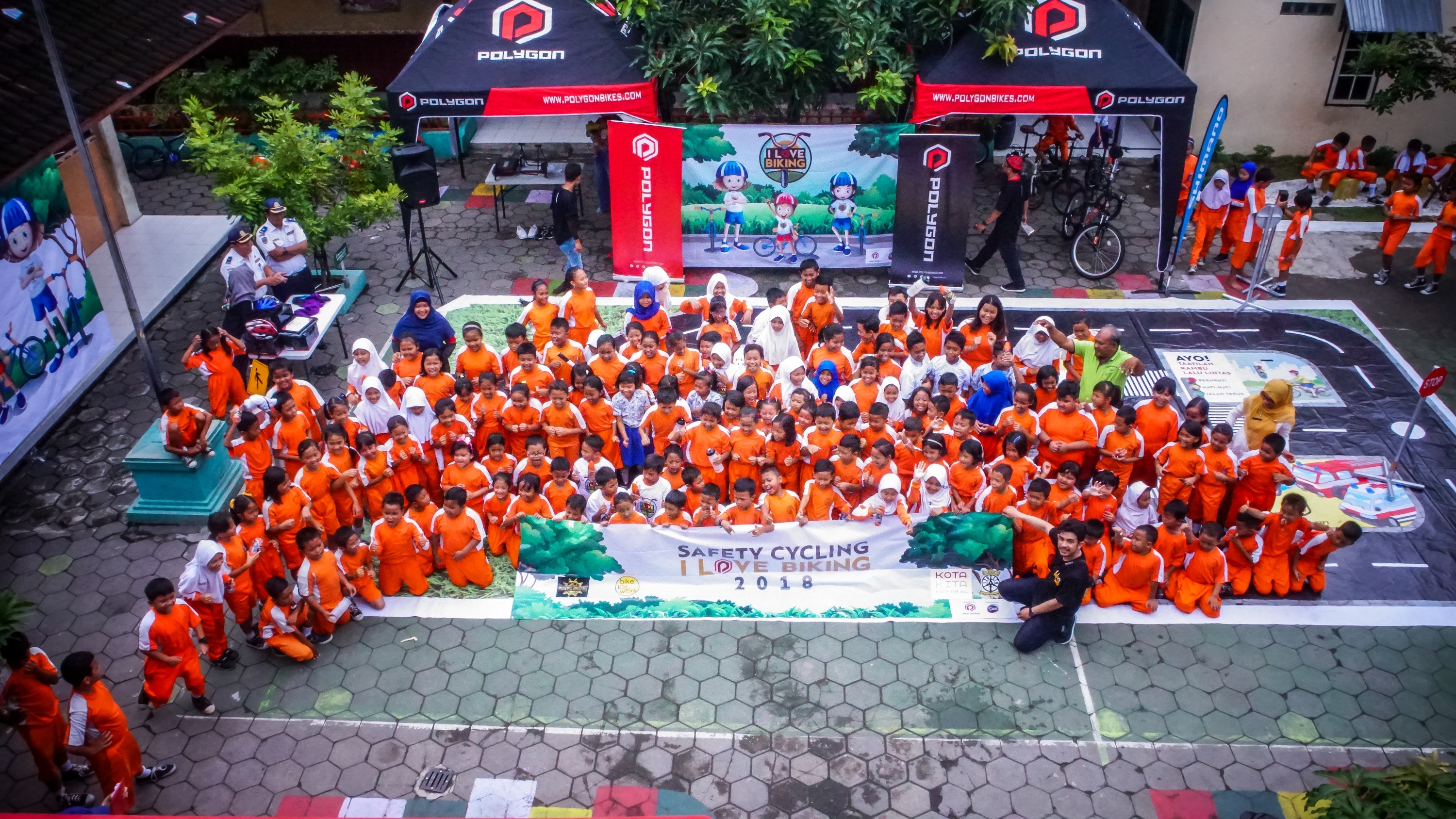I LOVE BIKING: POLYGON ADAKAN SOSIALISASI DAN EDUKASI SAFETY CYCLING UNTUK PELAJAR INDONESIA