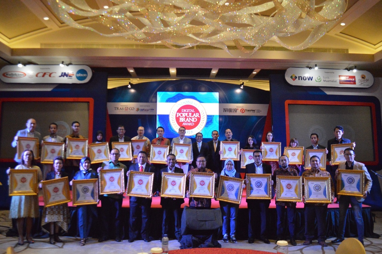 TRAS N CO Indonesia Apresiasi Brand-Brand Terpopular Di Dunia Digital Untuk Ke Sepuluh Kalinya