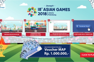 EMC Membuat Games Berbasis Iklan Digital Bertema Journey To 18th Asian Games