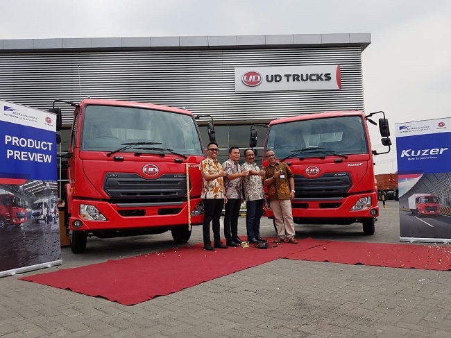 UD Trucks Kuzer Resmi Diperkenalkan Pertama Kalinya di Surabaya