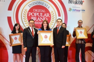 Rucika Kembali Raih Penghargaan Indonesia Digital Popular Brand Award 2018
