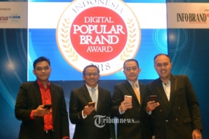 TRAS N CO Indonesia Beri Penghargaan Indonesia Digital Popular Brand Award (IDPBA) 2018
