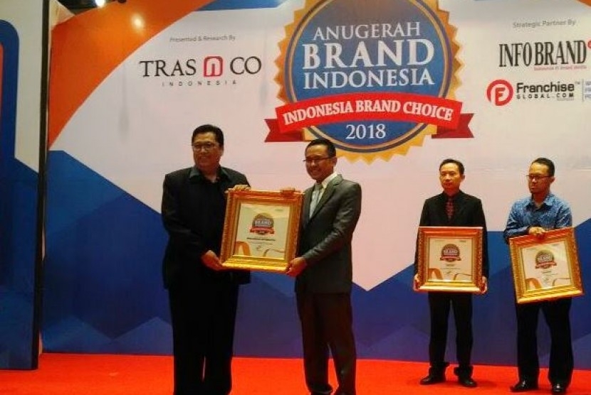 BSI menerima penghargaan Anugerah Brand Indonesia 2018.