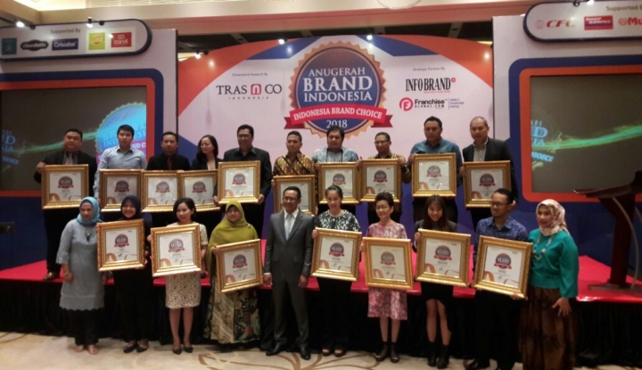 Para peraih Anugerah Brand Indonesia