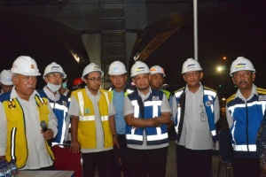 Jasa Marga Utamakan K3 pada Pekerjaan Teknis Jalan Tol Jakarta-Cikampek II (Elevated)