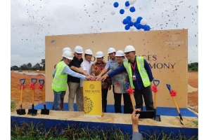 SML Buktikan Komitmen Pembangunan Proyek di Batam melalui Groundbreaking Landed House di The Nove
