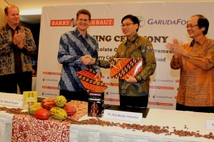 Perkuat Kerjasama, Garudafood dan Barry Callebaut Siap Hadirkan Produk Inovatif