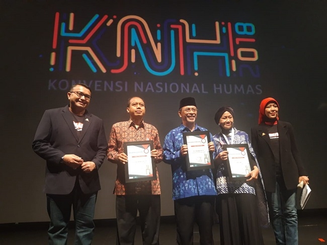 Empat Tokoh Publik Raih Penghargaan Perhumas 2018